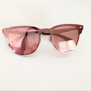 Ray ban sunglasses pink / gold